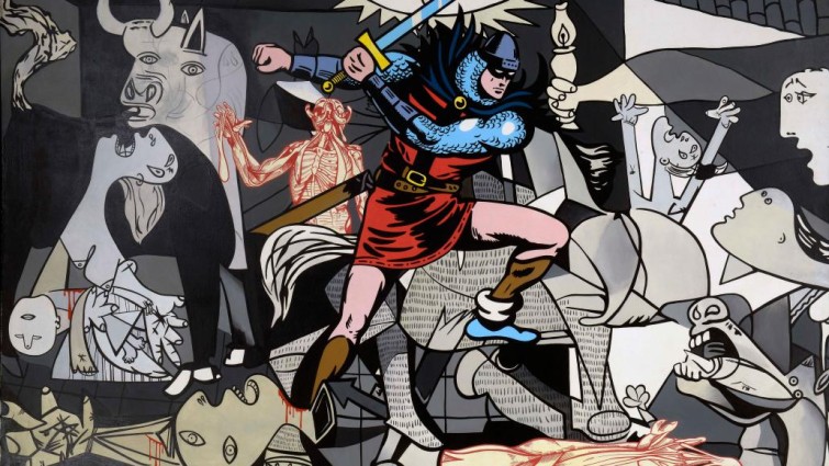 Picasso y el caballero de antifaz
