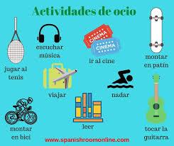 Verbos de ocio